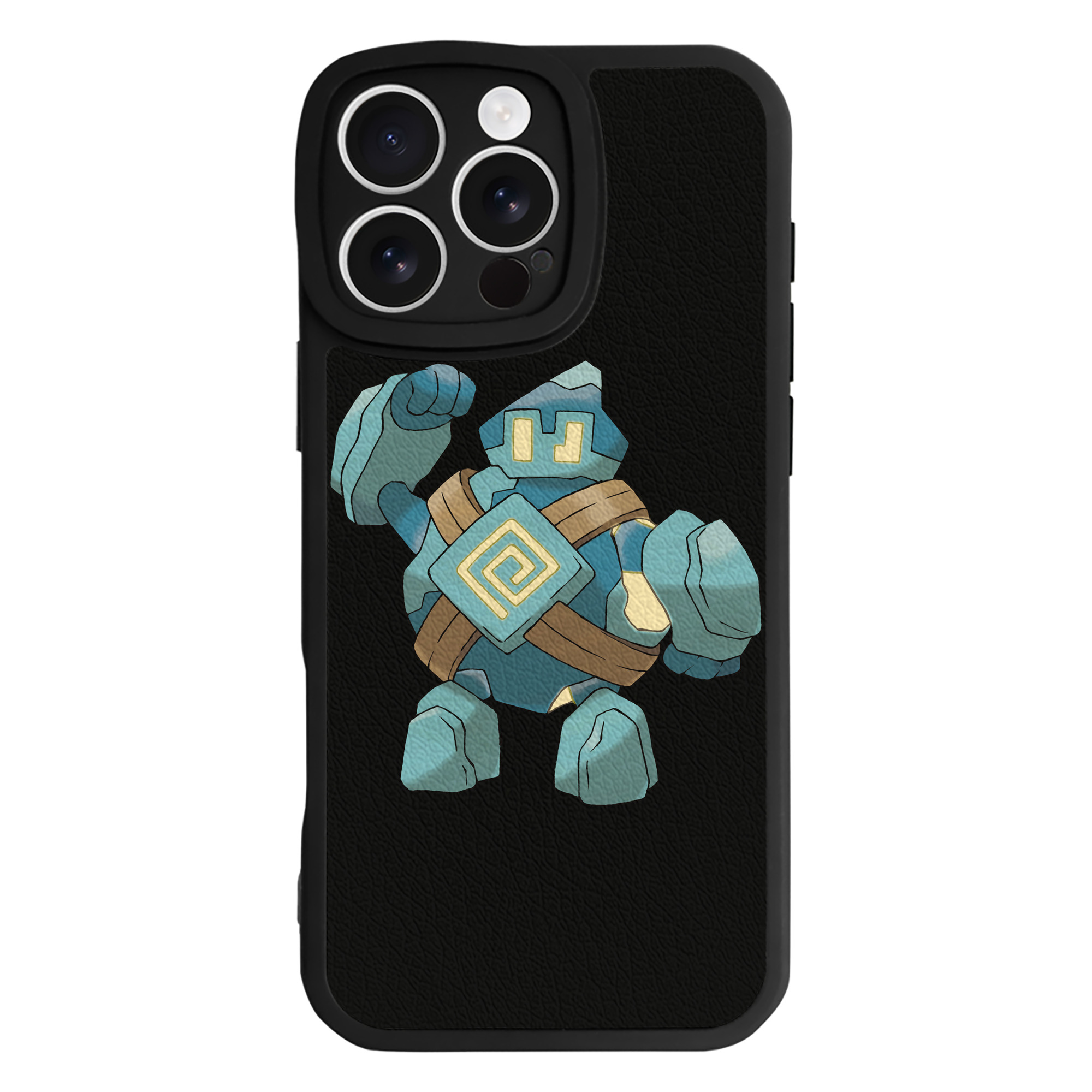 （画像用） ポケットモンスター Pokémon 【iPhone 16シリーズ対応】シリコンスマホケース（レザー調） 材質：シリコン